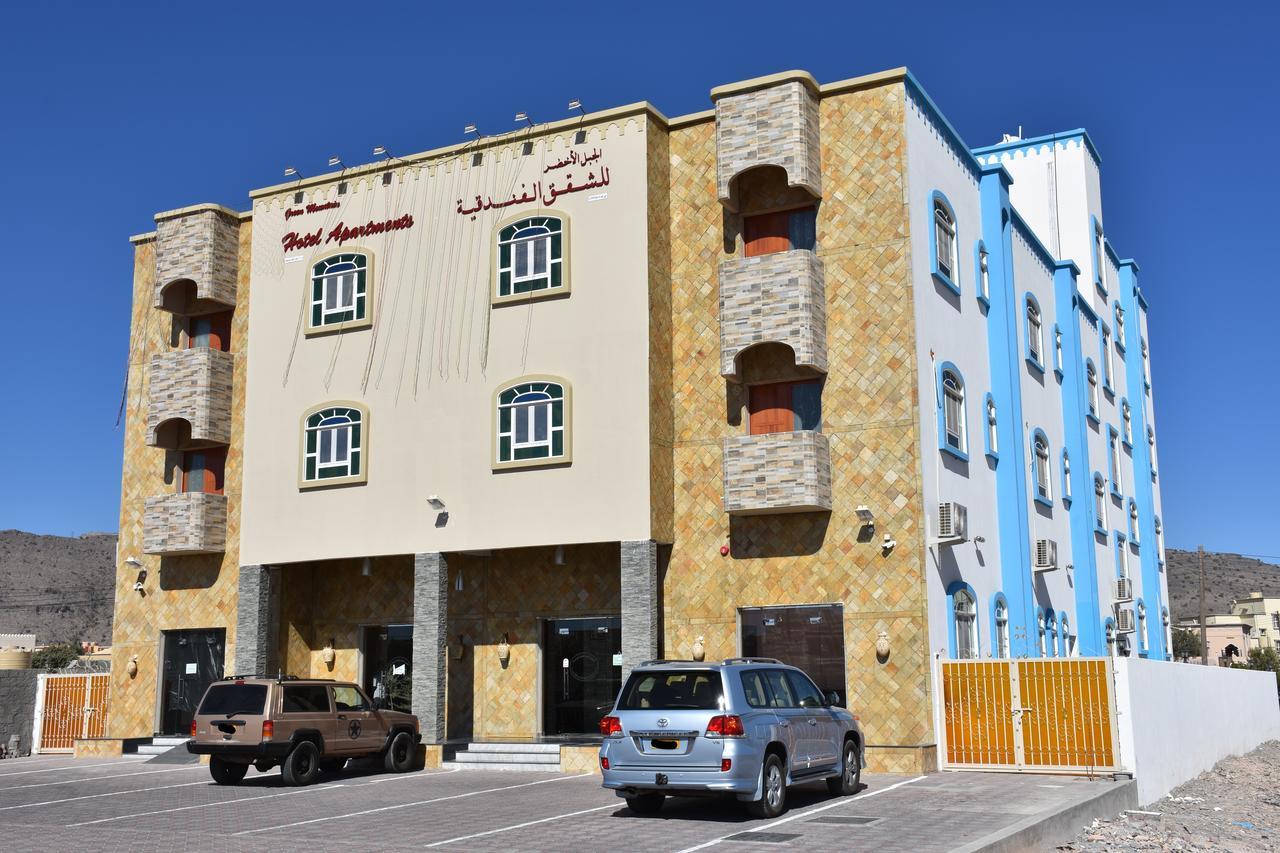 Green Mountain Hotel Apartments Al 'Aqar Buitenkant foto
